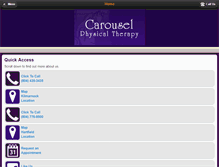 Tablet Screenshot of carouselpt.com